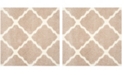 Safavieh Montreal Beige and Ivory 6'7" x 6'7" Square Area Rug